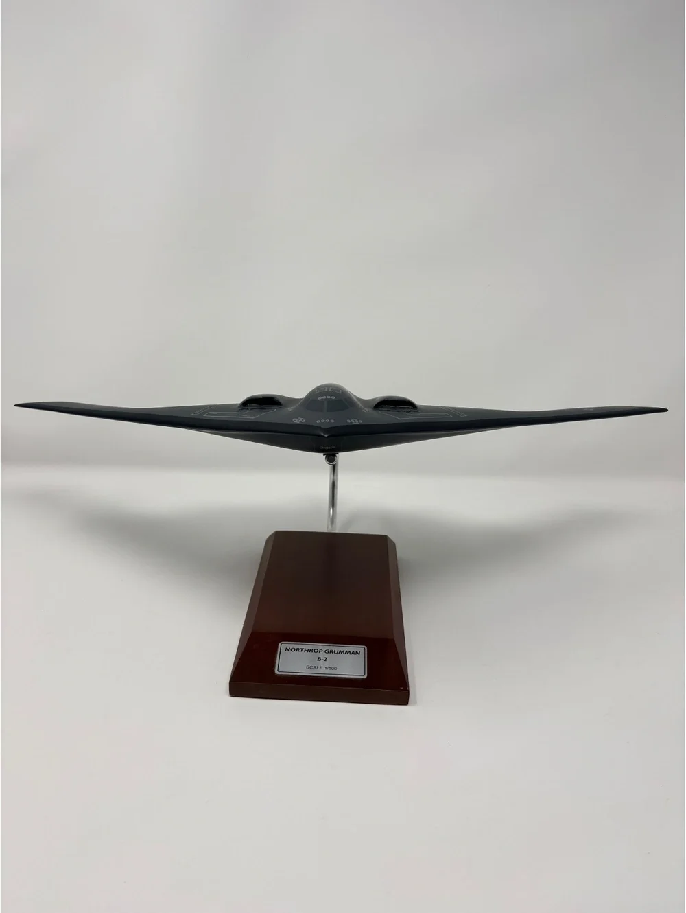 1/100 Executive series Models Northrop Grumman B-2 stealth bomber Mahogany wood